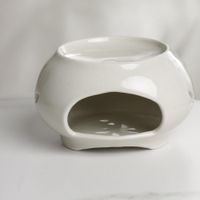 Candelero Decorativo con Diseño Elegante 12.6x12x7.5 Cm
