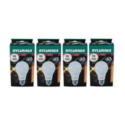 Pack de 4 Bombillas LED Luz Cálida E27 9 W