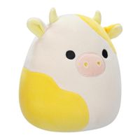Peluche Squishmallows Bodie Vaca Amarilla 19 Cm