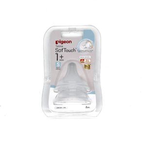 Tetina Pigeon SofTouch 1+ Meses S 2 Pzas