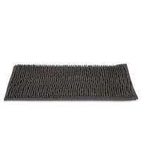 Alfombra Chenille para Baño Gris Oscuro 40 x 60 Cm - Berilo