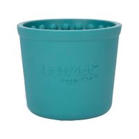 Plato Hondo Estilo Pote Turquesa - Lickimat