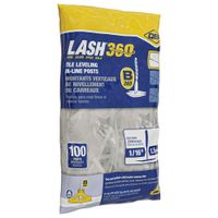 Bolsa de 100 Separadores para Nivelación de Losetas Lash 360V