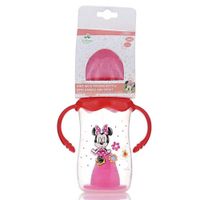 Biberón Disney Baby Minnie Mouse con Asas y Chupón 260 Ml