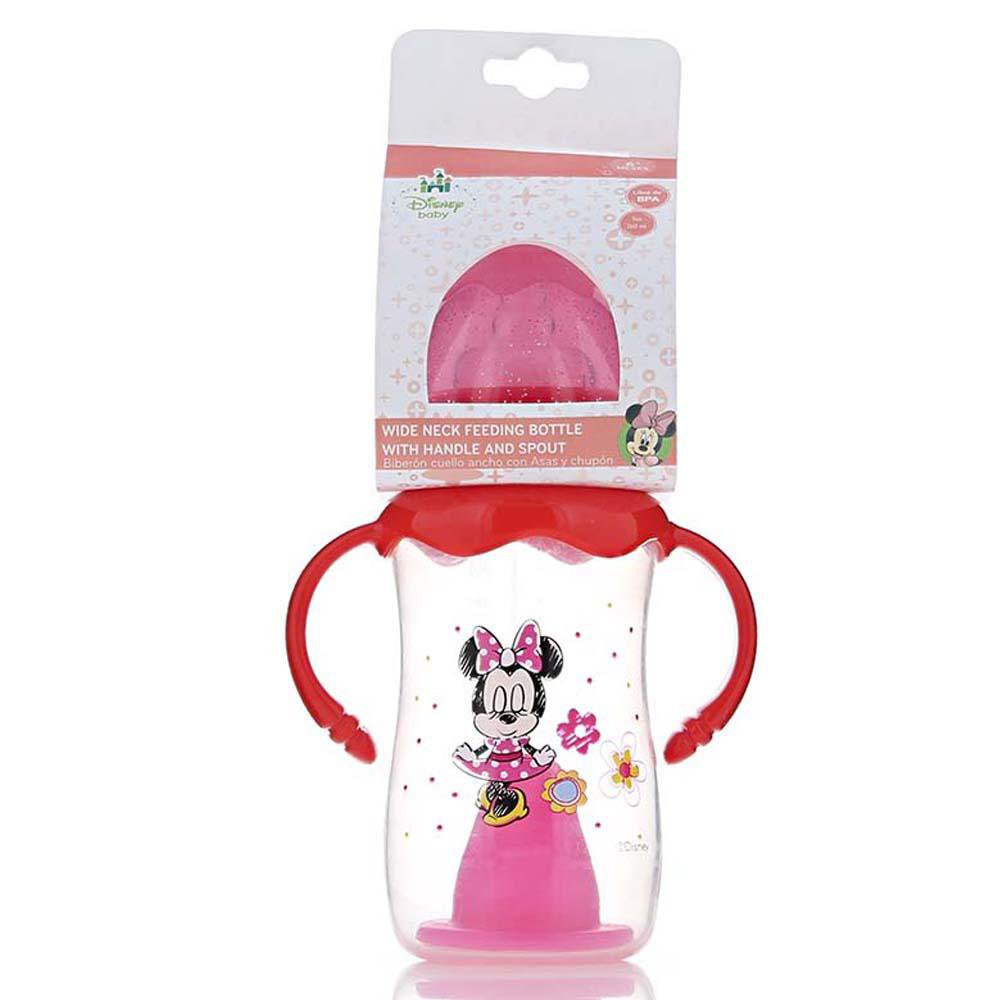 Pacha con Asas y Pepe Diseño de Minnie Mouse de 9 Oz Color Rosado Brillante Pacha con Asas…