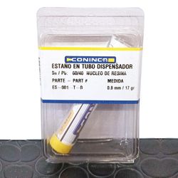 Tubo de Estaño con Núcleo de Resina 0.8 Mm - Coninca