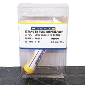 Tubo de Estaño con Núcleo de Resina 0.8 Mm - Coninca