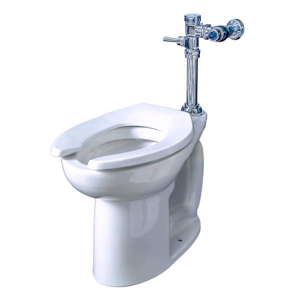 Sanitario con Fluxómetro Manual Abierto Cadet Elderly 17.7 Plg