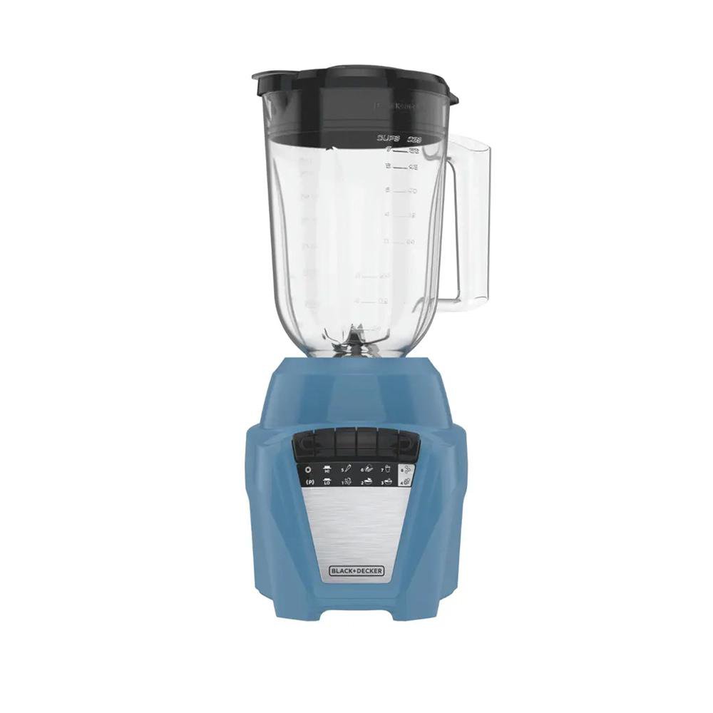 Licuadora Ice Crush con Vaso Plástico de 1.25 L 700 W Color Azul