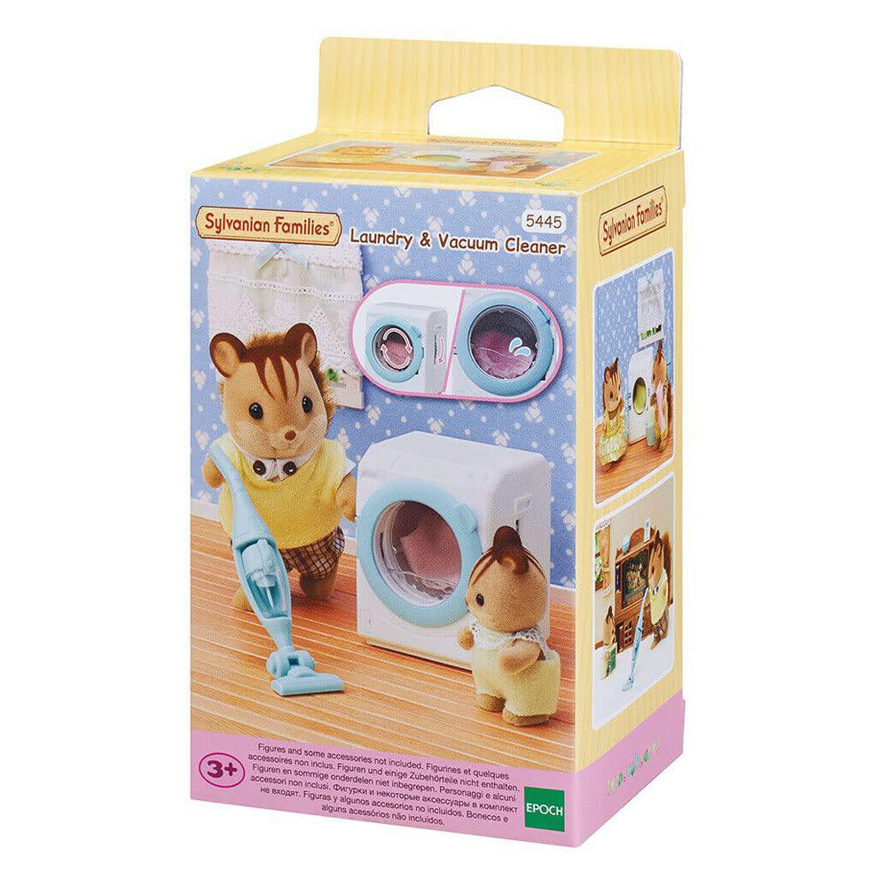Set de Accesorios Sylvanian Families Lavadora y Aspiradora Sylvanian Families Set de Lavad…