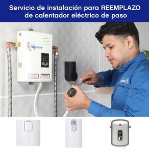 Reemplazo de Calentador Eléctrico de Paso
