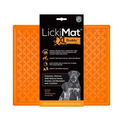 Plato Naranja XL - Lickimat
