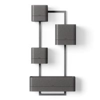 Repisa de Pared para Plantas Cubiko Negra