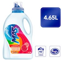 Detergente Líquido MAS Color 3D 4.65 L