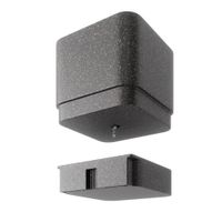 Repisa de Pared para Plantas Cubiko Negra