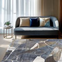 Alfombra de Área Argentum 160x230 Cm