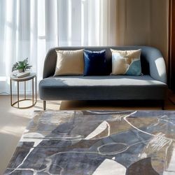 Alfombra de Área Argentum 160x230 Cm
