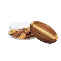 Ensaladera de Vidrio con Tapa