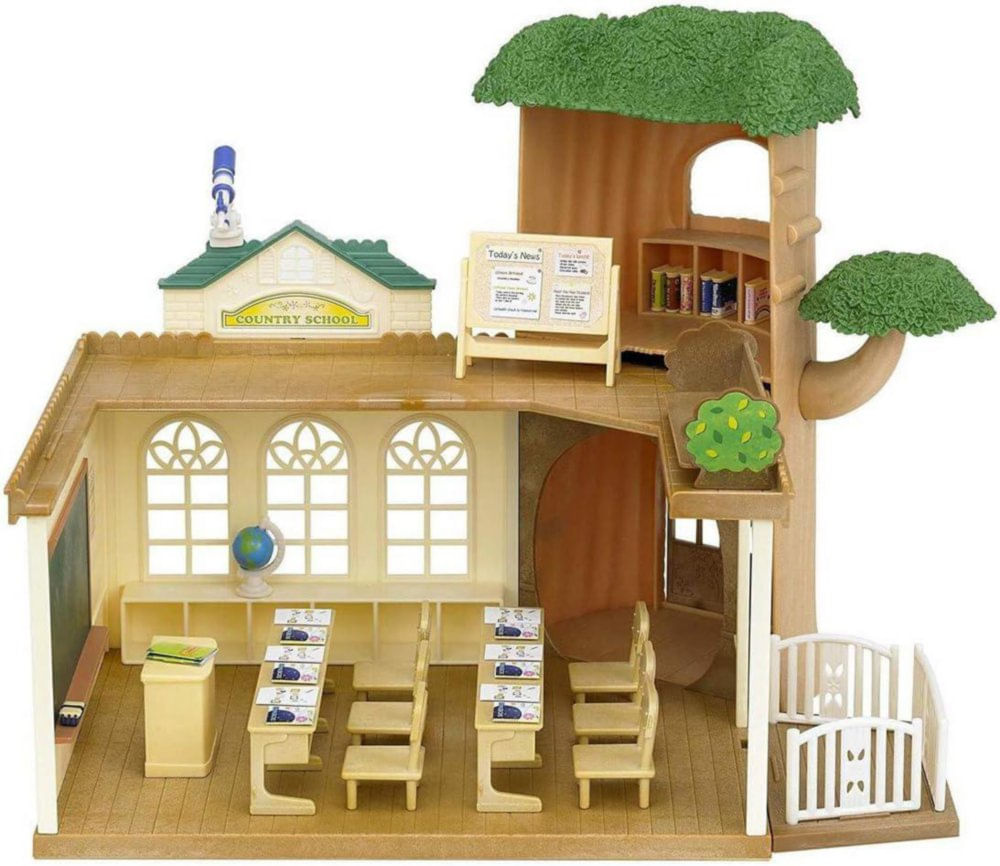 Set de Juego Sylvanian Families Escuela del Árbol Campestre Sylvanian Families Escuela del…