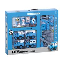 Set de Vehículos de Policía DIY