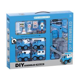 Set de Vehículos de Policía DIY