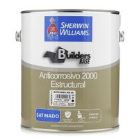 Pintura Anticorrosiva Builders Base Rojo Satinado 2000 de 1 Galón