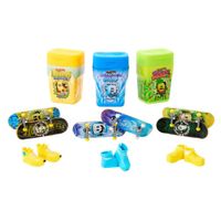 Hot-Wheels-Skate-Paquete-de-Chicles-con-2-Monopatines
