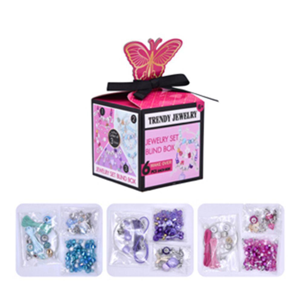 Set de Joyería Personalizable Sorpresa Trendy Jewelry Blind Box para 6+ Años Set De Joyerí…