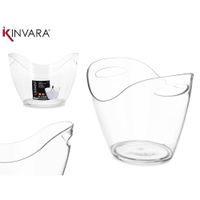 Hielera Plástica Transparente de 8 L