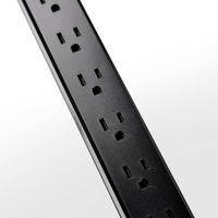 Regleta de 6 Tomas y Protector Contra Sobretensiones 1000 J