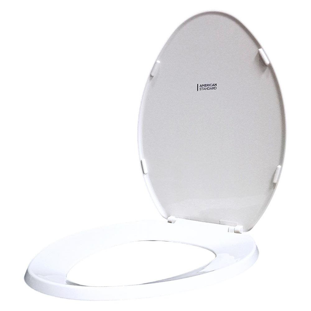 Asiento para Inodoro Elongado con Bisel Color Beige