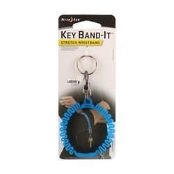 Llavero Espiral Plástico Azul 2.5 Plg - Nite Ize