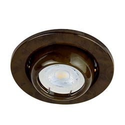 Ojo de Buey Caja Octagonal Color Madera + Bombilla LED MR16