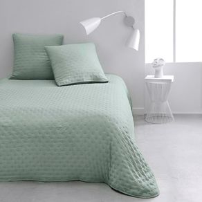Set de Cubrecama Full/Queen Poliéster Celadon 3 Pzas