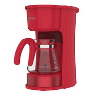 Cafetera de 5 Tazas 4en1 Roja