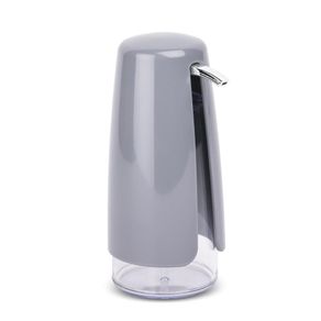 Dispensador de Jabón Gris y Transparente