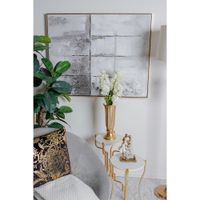 Cuadro Decorativo con Marco Gris y Negro 82x4.5x102 Cm