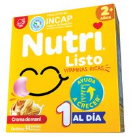 Caja de Mantequilla de Maní 14 Unidades - Nutrilisto