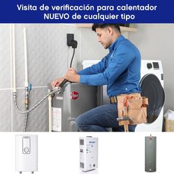Visita de Verificación para Instalación de Calentador (abonable a la instalación)