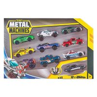 Metal-Machines-S2-Paquete-de-10-Autos-Diseños-Surtidos