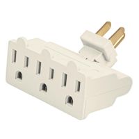 Adaptador Aterrizado 3 Entradas - Volteck