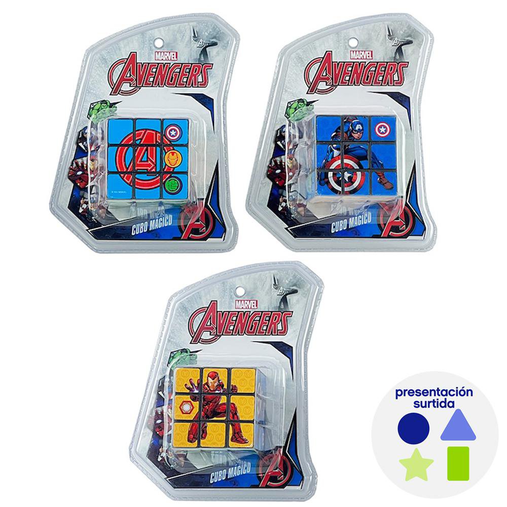 Cubo Mágico de Avengers de 3x3 Clásico - Diseños Surtidos Cubo Mágico de Superhéroes