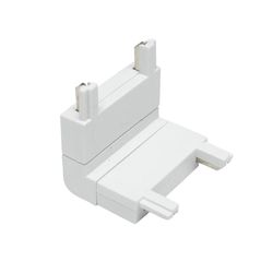 Conector a 90 Grados Vertical Blanco