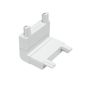 Conector a 90 Grados Vertical Blanco