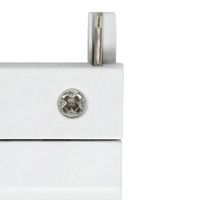Conector a 90 Grados Vertical Blanco