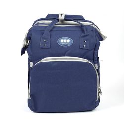 Pañalera Extensible con Cambiador Azul 30X19X42 Cm