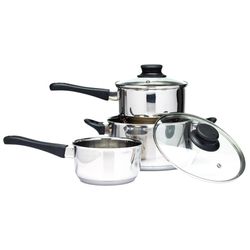 Batería de Cocina Acero Inoxidable 5 Pzas