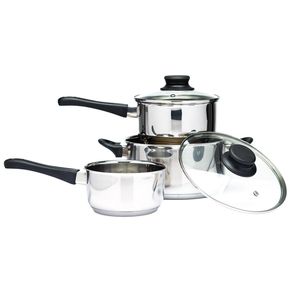 Batería de Cocina Acero Inoxidable 5 Pzas