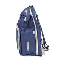 Pañalera Extensible con Cambiador Azul 30X19X42 Cm