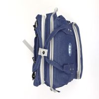 Pañalera Extensible con Cambiador Azul 30X19X42 Cm